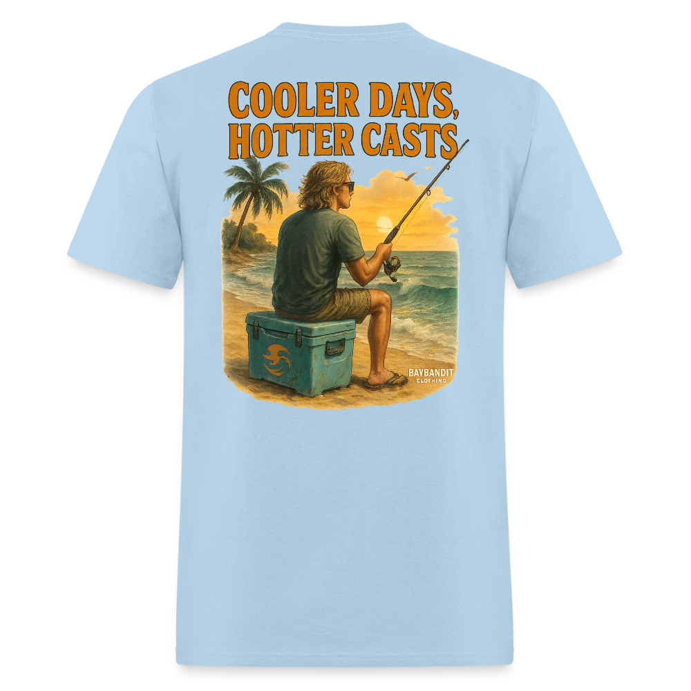Cooler Days Hotter Casts - powder blue