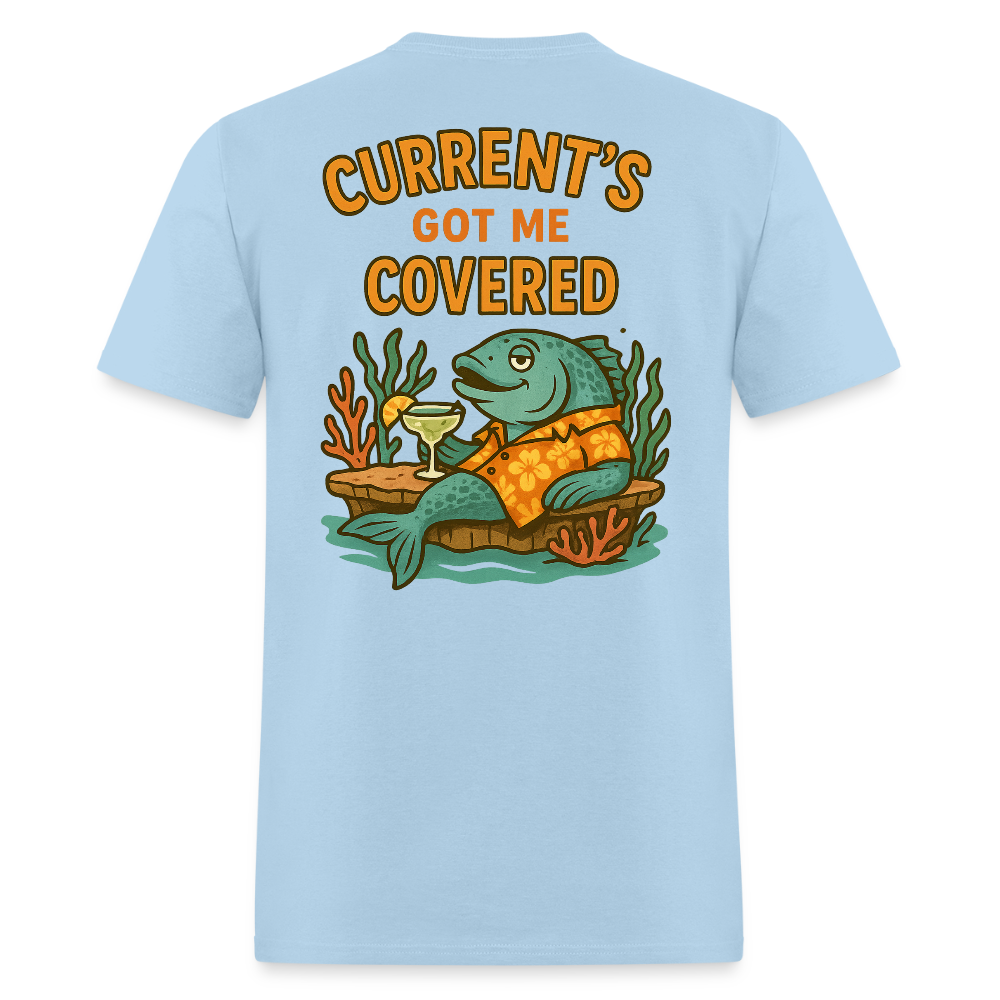 Currents Got Me Covered - powder blue