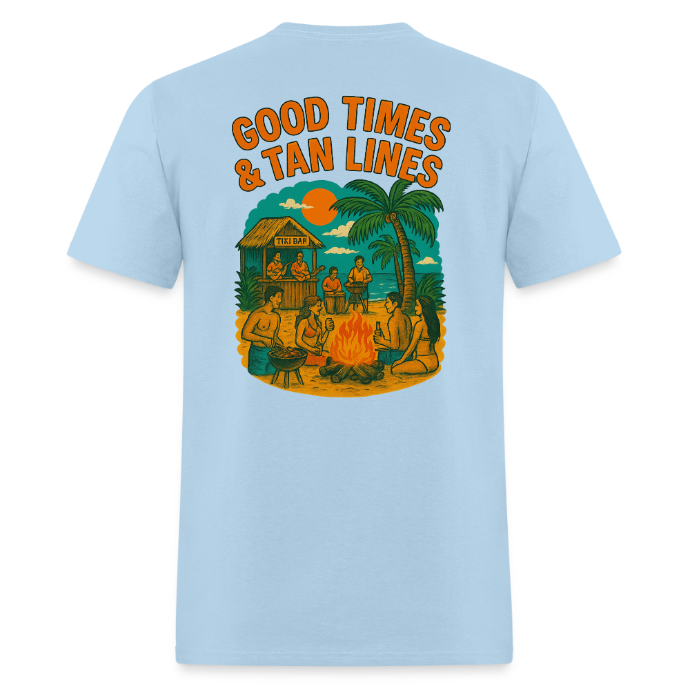Good Times & Tan Lines - powder blue