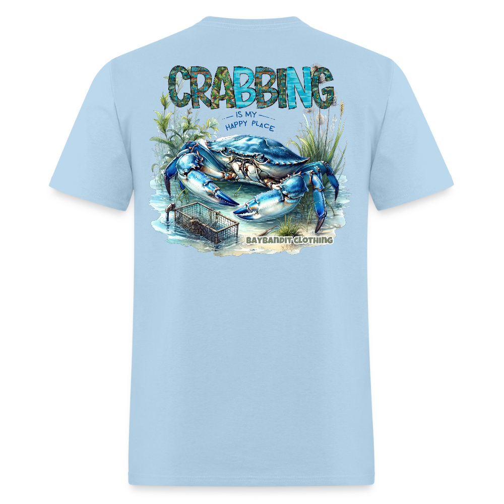 Crabbing Is My Happy Place - powder blue