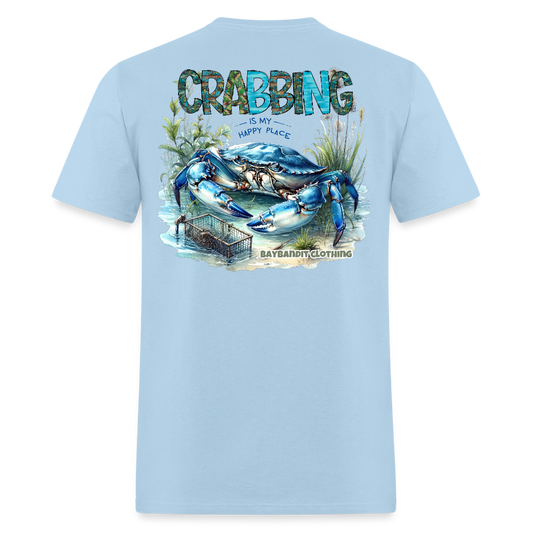 Crabbing Is My Happy Place - powder blue