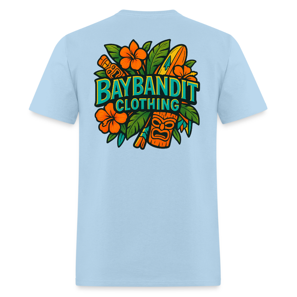 Baybandit Clothing Tiki Sign - powder blue