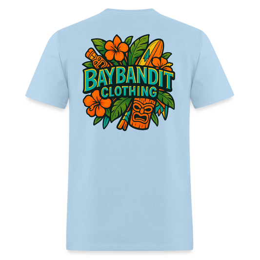 Baybandit Clothing Tiki Sign - powder blue