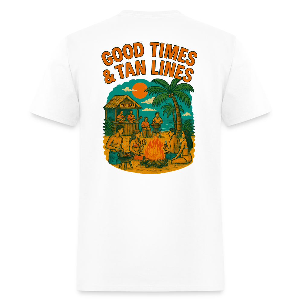 Good Times & Tan Lines - white