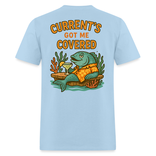 Currents Got Me Covered - powder blue
