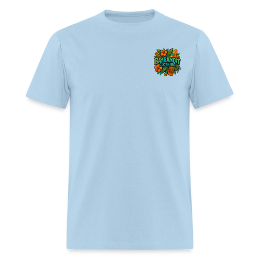 Baybandit Clothing Floral Sign - powder blue
