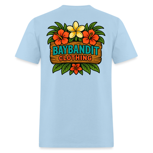 Baybandit Clothing Floral Sign - powder blue
